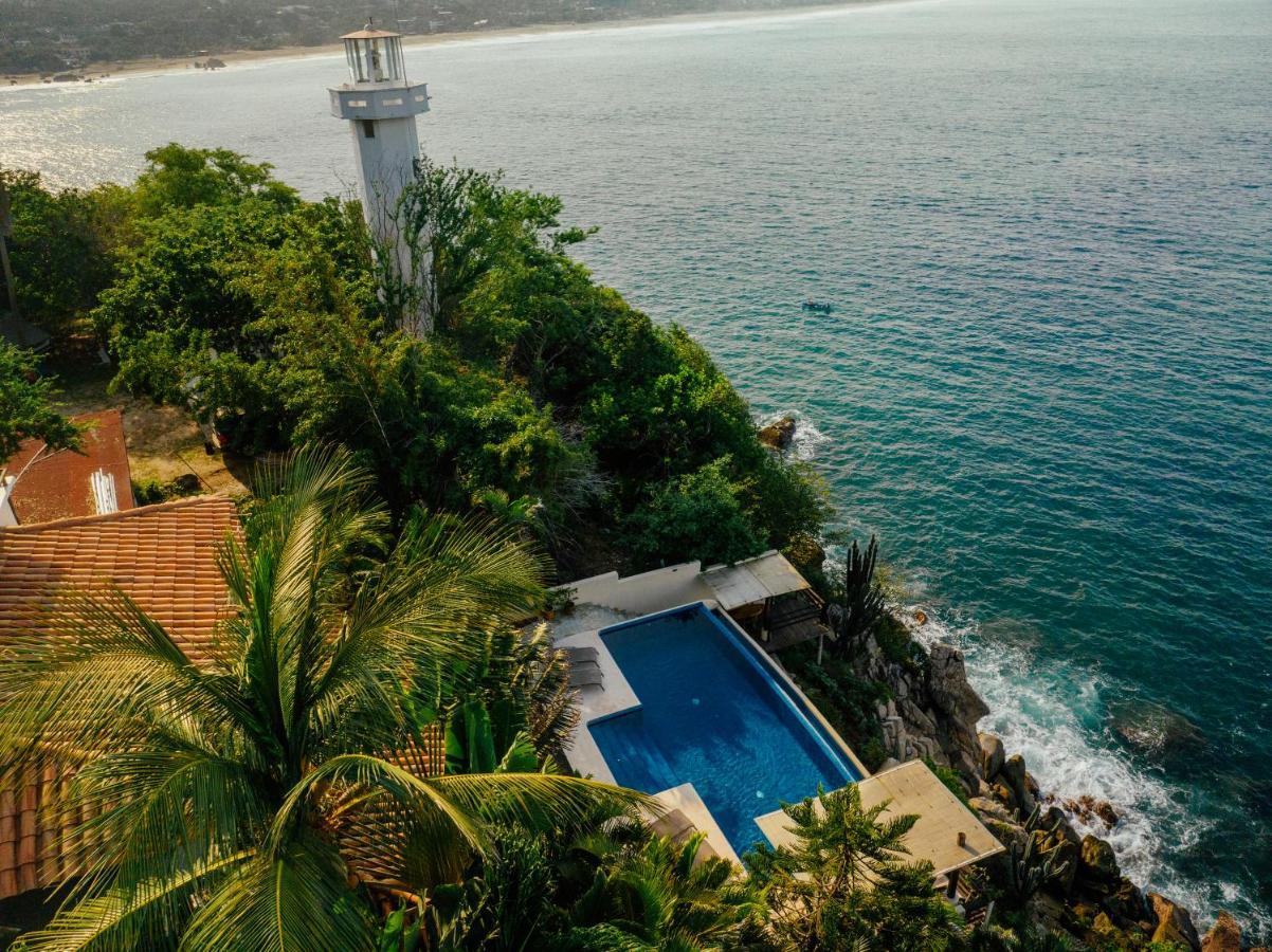 Refugio Del Faro Apartamento Puerto Escondido  Exterior foto